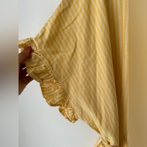 Jillian Harris x Joe Fresh linen light  yellow dress - Picture 3 of 11